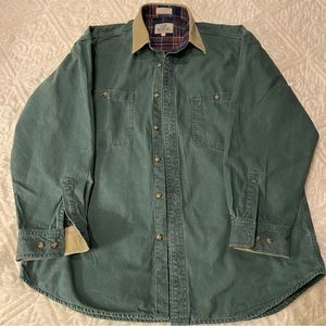 Bas Pro Shop RedHead Men’s flannel-lined canvas shirt. Size: L